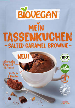 Mijn Mokcake, Gezouten Karamel Brownie, 55 g