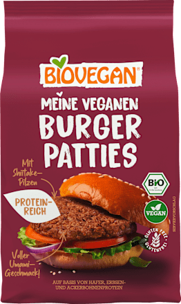 Mijn veganistische burgerpatty, 150 g