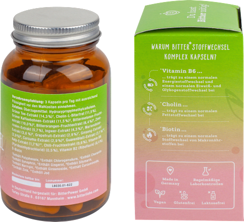 Metabolisme Complex Capsules 90 stuks, 52 g