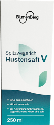 Weegbree hoestsiroop, 250 ml