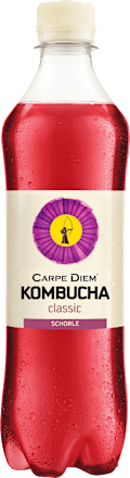 Theedrank, Kombucha classic, spritzer, 0,5 l wegwerp