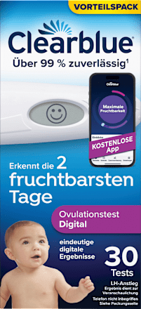 Ovulatietest digitaal 30 testen, 30 stuks