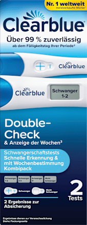 Zwangerschapstest Double Check, 2 stuks