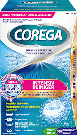 Intensieve prothesereiniger, 108 stuks