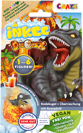 Kinderbadtoevoeging badbom Dino, 1 stuk
