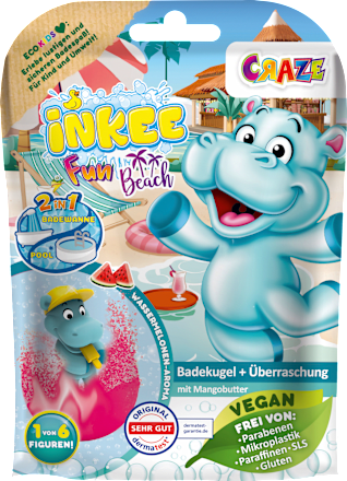 Kinderbadtoevoeging badbom Fun Beach, 1 stuk
