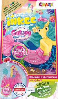 Kinderbadtoevoeging badbom Galupy Mermaid, 1 stuk