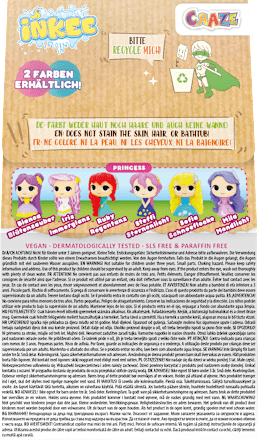 Kinderbadtoevoeging Badbom Prinses, 1 st.