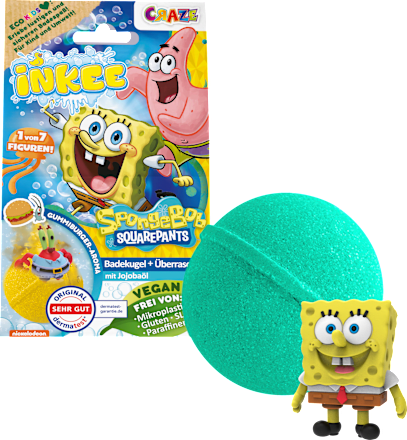 Kinderbadtoevoeging badbom Sponge Bob, 1 stuk
