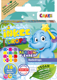 Kinderbadtoevoeging baddruppels voor toverstaf, 16 stuks