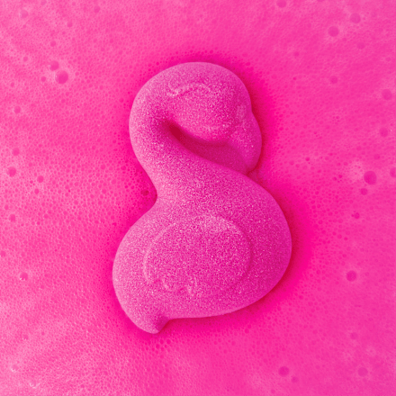 Kinderbadtoevoeging Flamingo, 3 stuks