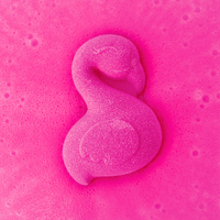 Kinderbadtoevoeging Flamingo, 3 stuks