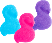 Kinderbadtoevoeging Flamingo, 3 stuks