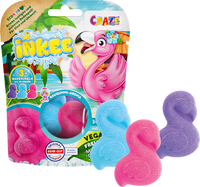 Kinderbadtoevoeging Flamingo, 3 stuks