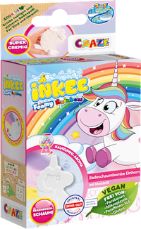 Kinderbadtoevoeging Foamy Rainbow Unicorn, 1 stuk