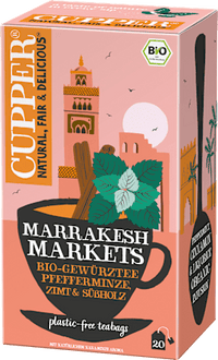 Kruidenthee "Marrakesh Markets" met pepermunt, kaneel en zoethout (20 theezakjes), 35 g