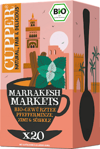 Kruidenthee "Marrakesh Markets" met pepermunt, kaneel en zoethout (20 theezakjes), 35 g