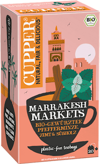 Kruidenthee "Marrakesh Markets" met pepermunt, kaneel en zoethout (20 theezakjes), 35 g