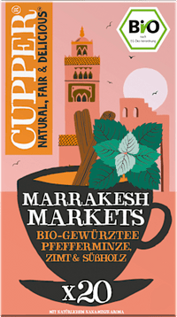 Kruidenthee "Marrakesh Markets" met pepermunt, kaneel en zoethout (20 theezakjes), 35 g