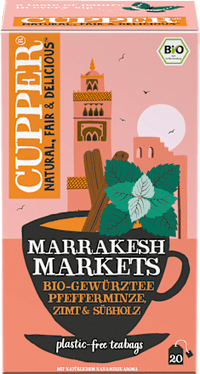 Kruidenthee "Marrakesh Markets" met pepermunt, kaneel en zoethout (20 theezakjes), 35 g