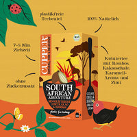Kruidenthee "South African Adventure" met kaneel, cacao &amp; rooibos (20 theezakjes), 40 g