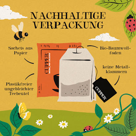Kruidenthee "South African Adventure" met kaneel, cacao &amp; rooibos (20 theezakjes), 40 g