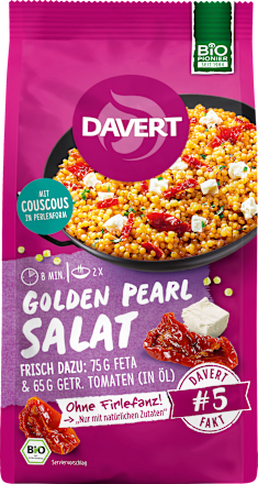 Kant-en-klaarmaaltijd, Gouden Parelsalade met Couscous, 170 g