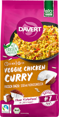 Kant-en-klaarmaaltijd, Vegetarische Kip Curry, 120 g