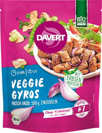Kant-en-klaarmaaltijd, Veggie Gyros met erwteneiwit, 68 g
