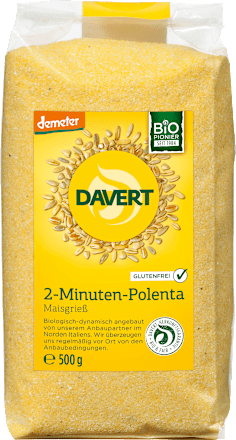Griesmeel, 2-minuten polenta, glutenvrij, 500 g