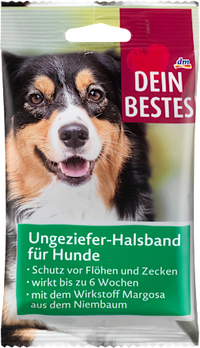 Uw beste ongediertehalsband voor honden, 1 st.