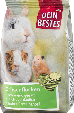 Erwtenvlokken voor knaagdieren, 200 g