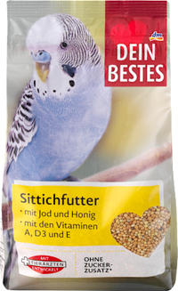 Vogelvoer met vitaminen, jodium &amp; honing, 500 g