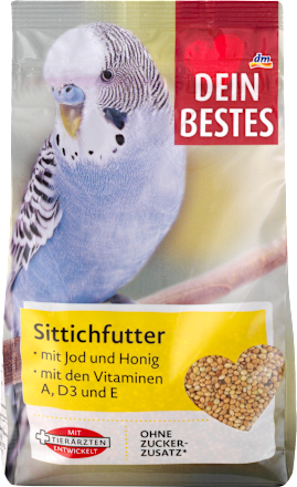 Vogelvoer met vitaminen, jodium &amp; honing, 500 g