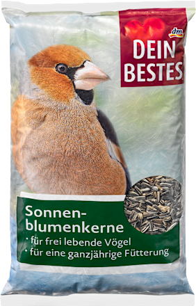 Vogelvoer zonnebloempitten, 1 kg