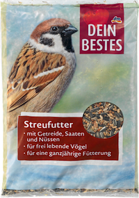 Vogelvoer strooivoermix, 1 kg