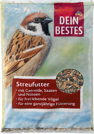 Vogelvoer strooivoermix, 1 kg