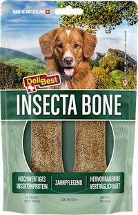 Hondenkauwsnack Insecta Bone met insecten, groot (2 stuks), 200 g
