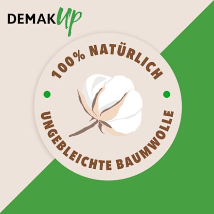Biologische katoenen wattenschijfjes, 85 stuks