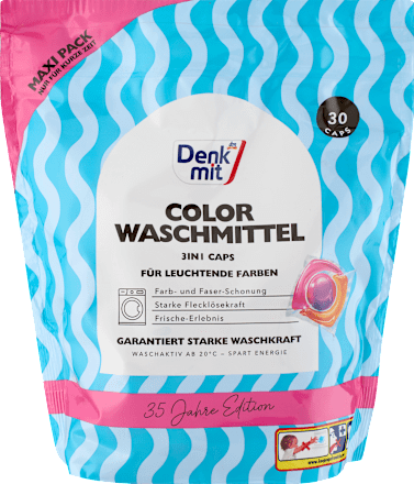 Kleurwasmiddel Caps 3in1 Maxipack, 30 Wl