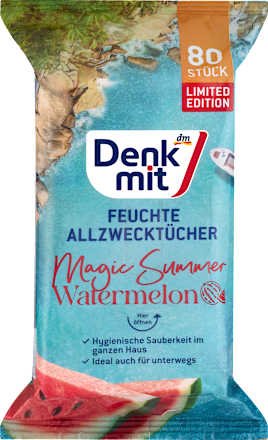 Watermeloen All-Purpose Vochtige Doekjes, 80 stuks