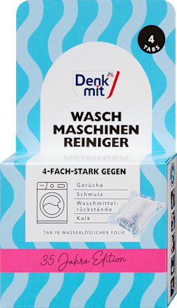 Wasmachinereiniger 4-voudig sterk, 4 stuks