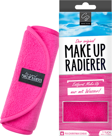 MakeUp Eraser Cloth Roze, 1 st