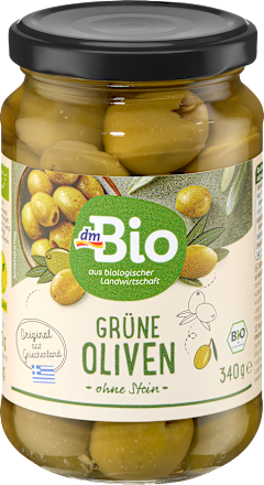 Ontpitte groene olijven, 180 g
