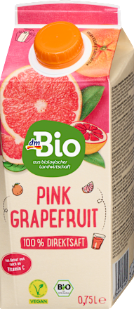 Roze grapefruitsap, 0,75 l