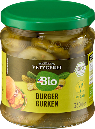 Vegan Burger Komkommers, 185 g