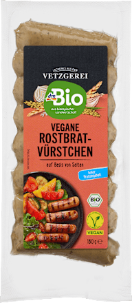 Veganistische gegrilde worstjes, 180 g