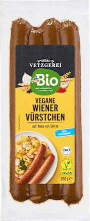 Veganistische Weense worstjes, 200 g