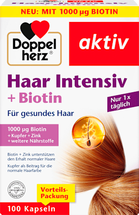 Haar Intensief + Biotine Capsules 100 stuks, 58 g