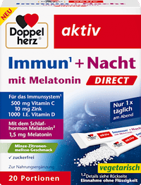 Immun + Night direct Granule Sticks 20 stuks, 36 g